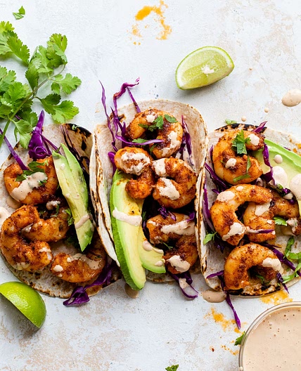 Blackened Shrimp Tacos