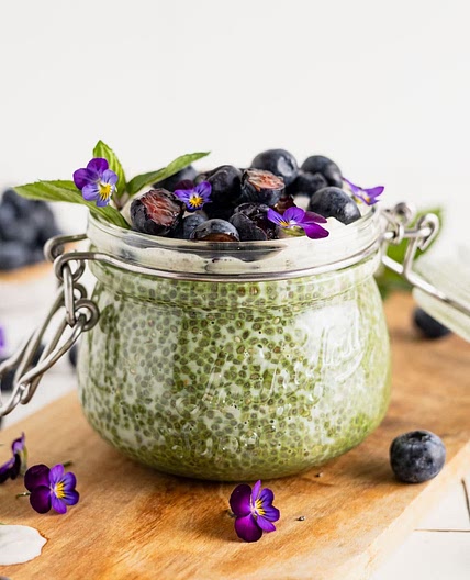 Matcha Chia Pudding