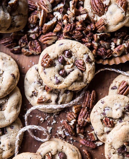 Browned Butter Pecan Chocolate Chip Cookies