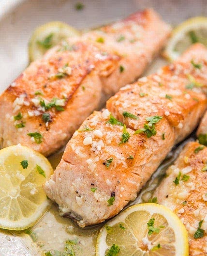 Lemon Garlic Salmon (Whole30, Paleo, Low Carb, Keto)