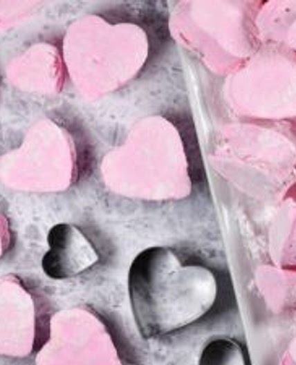 Strawberry Marshmallow Hearts