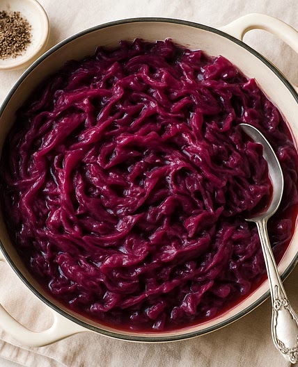 Easy Braised Red Cabbage Recipe