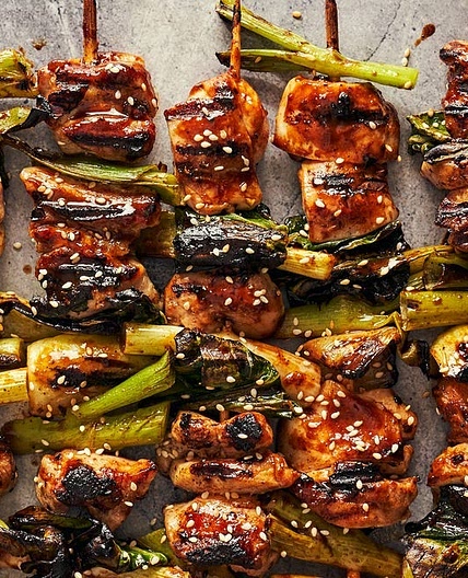 Grilled Chicken Kebabs
