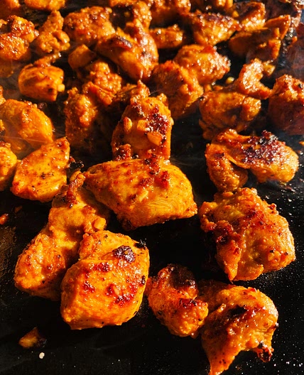 Blackstone Chicken Taco Bites