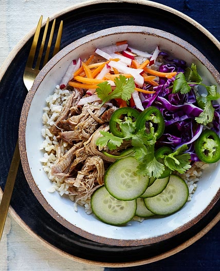 Slow-Cooker Banh Mi Rice Bowls
