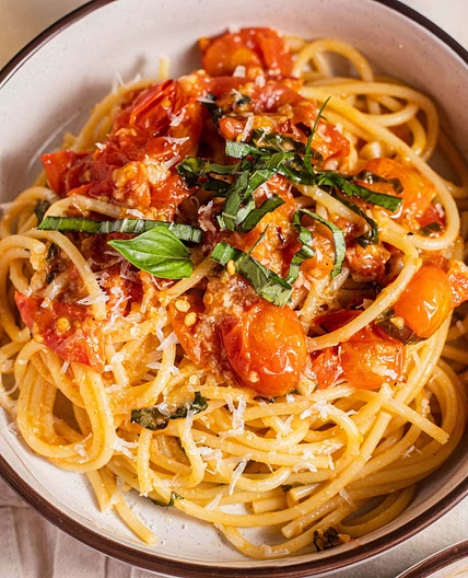 Blistered Tomato Pasta