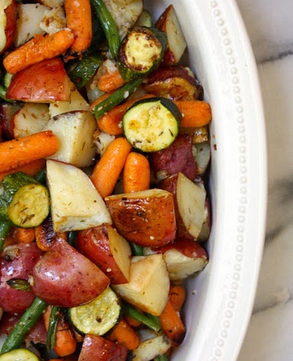 Roasted Herb Veggies