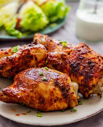 Air Fryer Chicken Thighs