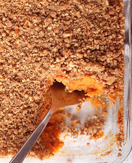 Vegan Sweet Potato Casserole
