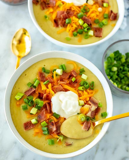 The Best Crockpot Potato Soup