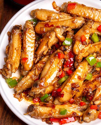 Pan Fried Chicken Wings