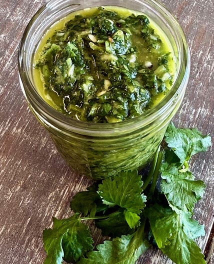 Cilantro Jalapeno Chimichurri