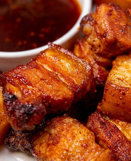 Best Damn Air Fryer Pork Belly