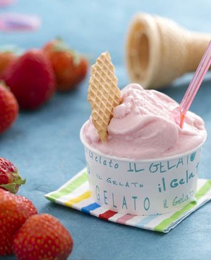 Gelato alla fragola