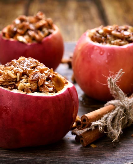 Granola-Stuffed Baked Apples Recipe