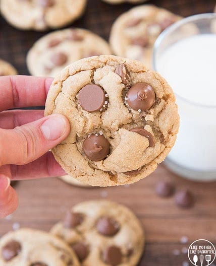 Peanut Butter Chocolate Chip Cookies