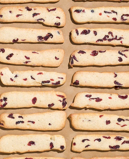 Cranberry Wafer Cookies