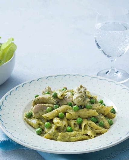 Chicken pesto pasta