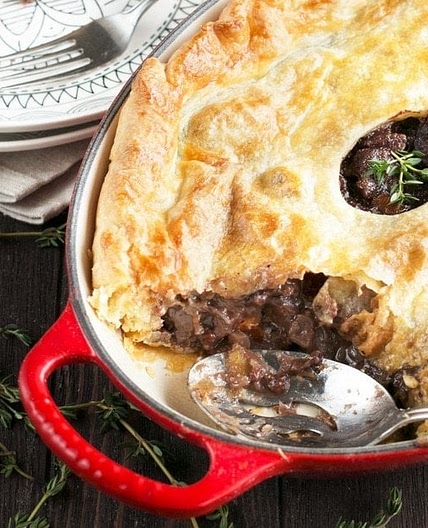 Boeuf Bourguignon Pot Pie