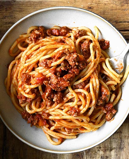 Greek Style Spaghetti