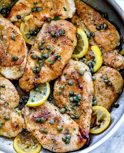 The BEST Chicken Piccata