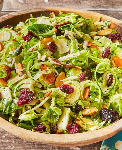 Shaved Brussels Sprout Salad