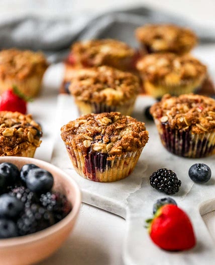 Mixed Berry Muffins