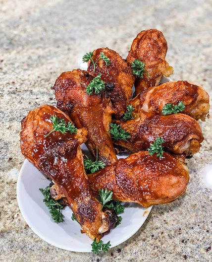 Sheet Pan BBQ Drumsticks