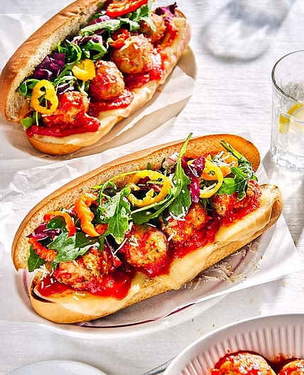 Sous-marins aux boulettes de viande Ricardo