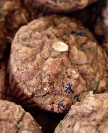 Zucchini Oat Muffins