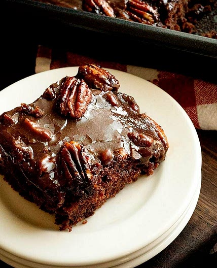 Dr Pepper sheet cake