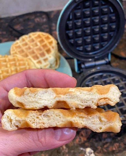 Wonder Bread Chaffle Recipe using Almond Flour