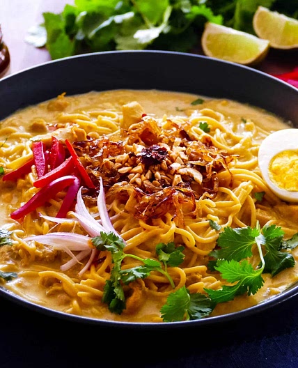 Khow Suey - Burmese Noodles