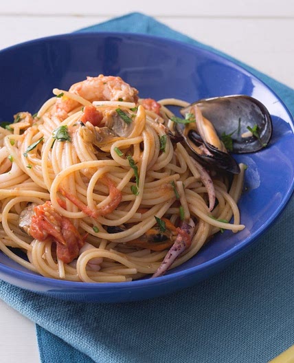 Seafood spaghetti