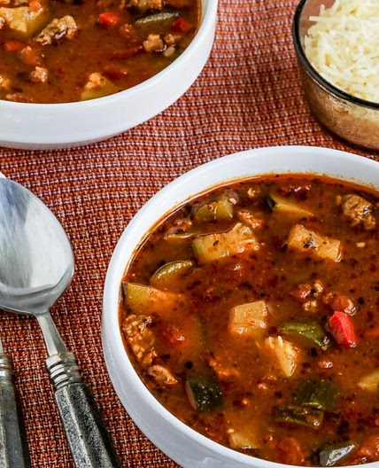 Italian Sausage Zucchini Soup