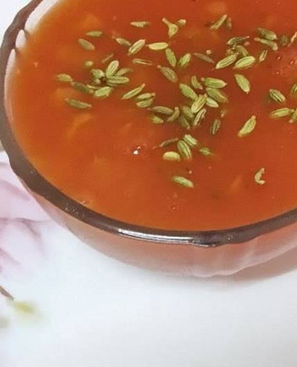 टमाटर सौंफ का सूप (Tomato Saunf Soup Recipe In Hindi)