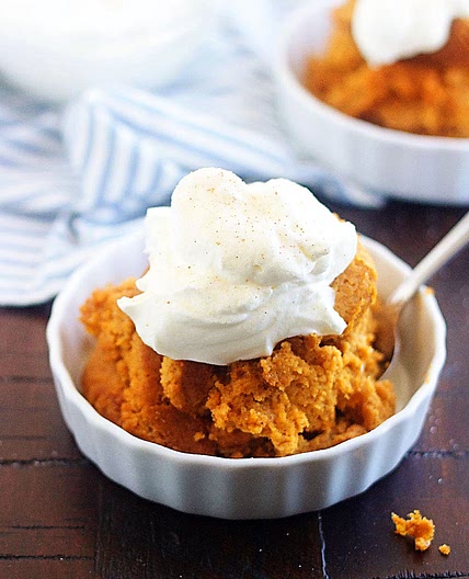 Slow Cooker Pumpkin Pie Pudding