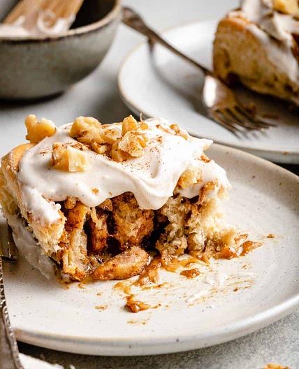 Banana Bread Cinnamon Rolls