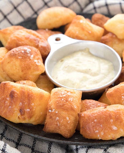 Air Fryer Keto Pretzel Bites