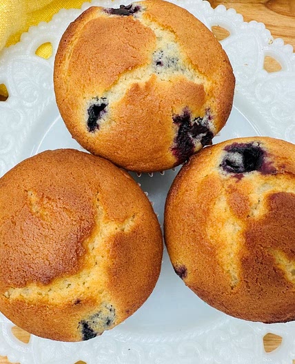 Blueberry Buttermilk Muffins