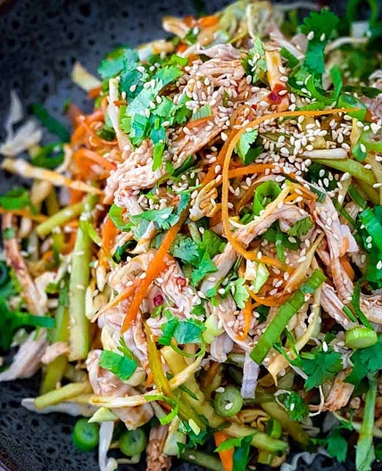 Spicy Asian Chicken Salad
