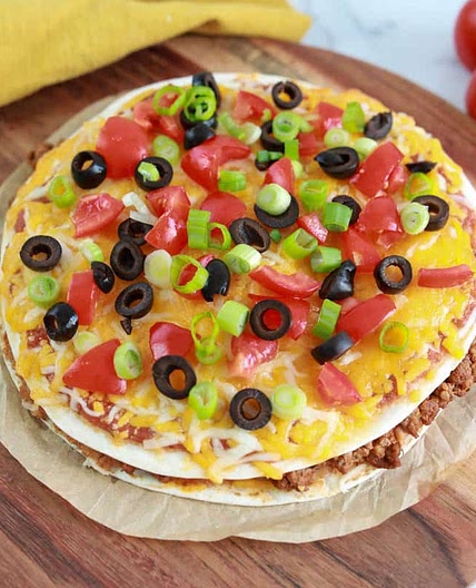 Taco Bell Mexican Pizza Recipe In The Air Fryer