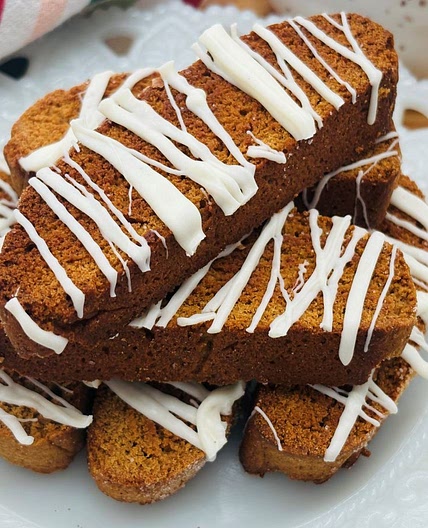 Gingerbread Biscotti
