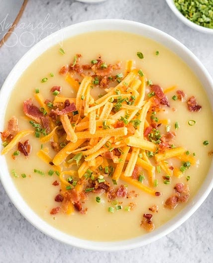 Cheddar Cheese Potato Soup