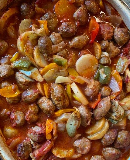 Sausage and Peppers