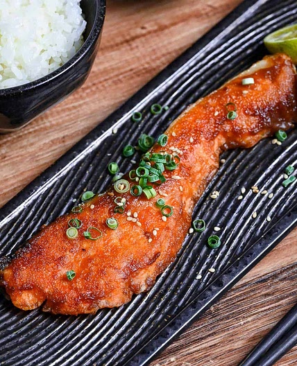 Miso Glazed Salmon (Pan-fried)