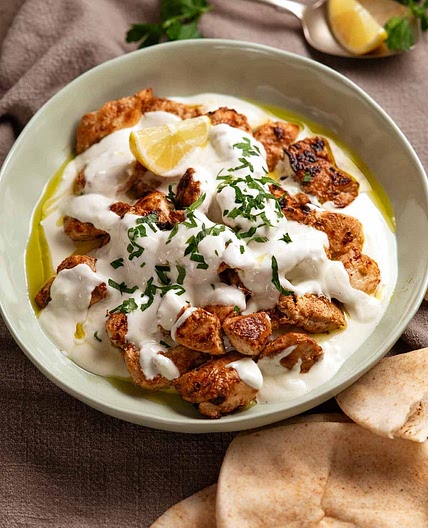 Lebanese Lemon Garlic Chicken