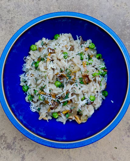 Winter Chanterelle Risotto