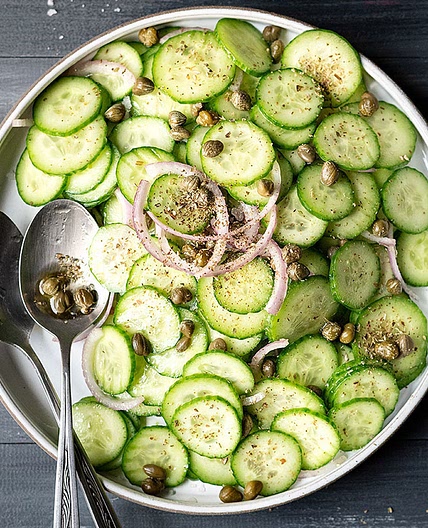 Easy cucumber salad recipe