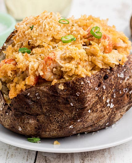 Crawfish Baked Potato